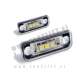 Mercedes CLS / W219 (04-10) / LED osvetlitev registrske tablice z ohišjem Mercedes CLS / W219 (04-10) / LED osvetlitev registrske tablice z ohišjem
