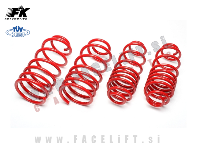 Mercedes C / W203 Limuzina (00-07) / športne vzmeti FK High Tec / 30/30mm Mercedes C / W203 Limuzina (00-07) / športne vzmeti FK High Tec / 30/30mm