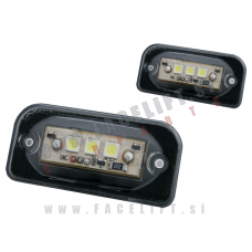 Mercedes C / W203 Limuzina (00-07) / LED osvetlitev registrske tablice z ohišjem