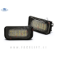 Mercedes C Limuzina W203 00-07 LED osvetlitev registrske tablice z ohišjem Mercedes C Limuzina W203 00-07 LED osvetlitev registrske tablice z ohišjem
