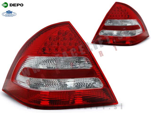 Mercedes C / W203 Limuzina (04-07) / zadnje LED luči Mercedes C / W203 Limuzina (04-07) / zadnje LED luči