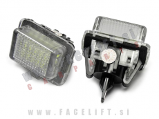 Mercedes E S212 W212 09-16 LED osvetlitev registrske tablice z ohišjem