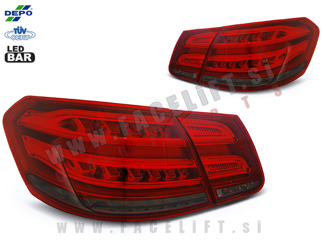 Mercedes E W212 Limuzina 09-13 zadnje LED luči Mercedes E W212 Limuzina 09-13 zadnje LED luči