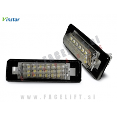 Mercedes E / W210 Limuzina (95-02) / LED osvetlitev registrske tablice z ohišjem Mercedes E / W210 Limuzina (95-02) / LED osvetlitev registrske tablice z ohišjem