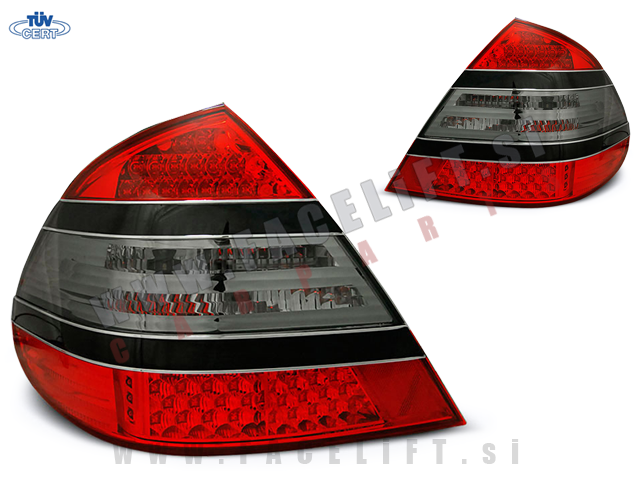 Mercedes E / W211 Limuzina (02-06) / zadnje LED luči Mercedes E / W211 Limuzina (02-06) / zadnje LED luči