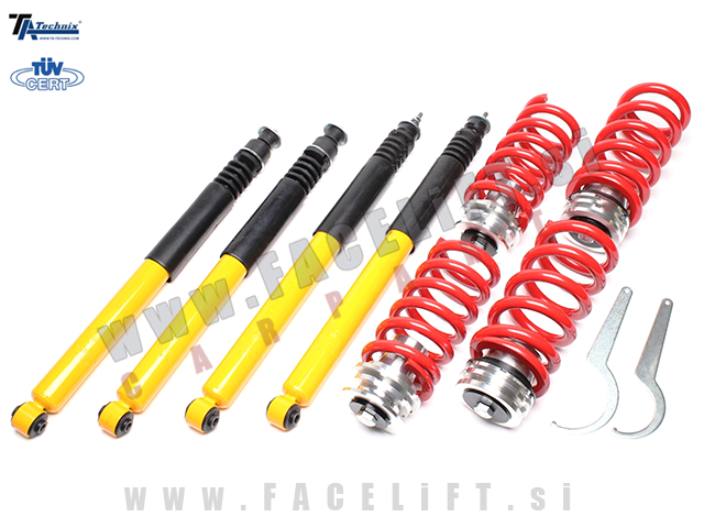 Mercedes E / W210 (95-03) / nastavljivo vzmetenje TA-Technix