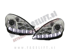 Mercedes SLK / R171 (04-11) / sprednji žarometi z dnevnimi lučmi in lečo Mercedes SLK / R171 (04-11) / sprednji žarometi z dnevnimi lučmi in lečo