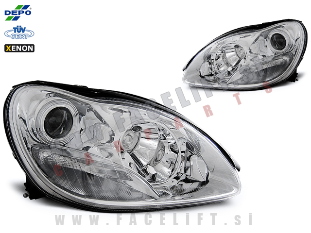 Mercedes S / W220 (98-02) / xenon žarometi Mercedes S / W220 (98-02) / xenon žarometi
