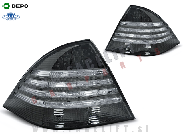 Mercedes S W220 98-05 zadnje LED luči Mercedes S W220 98-05 zadnje LED luči