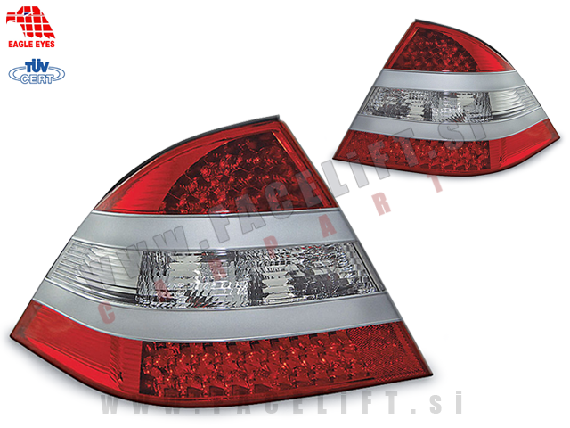 Mercedes S W220 98-05 zadnje LED luči Mercedes S W220 98-05 zadnje LED luči