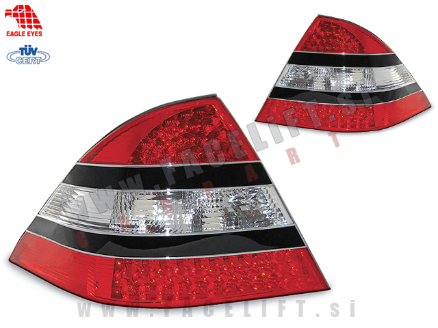 Mercedes S W220 98-05 zadnje LED luči Mercedes S W220 98-05 zadnje LED luči