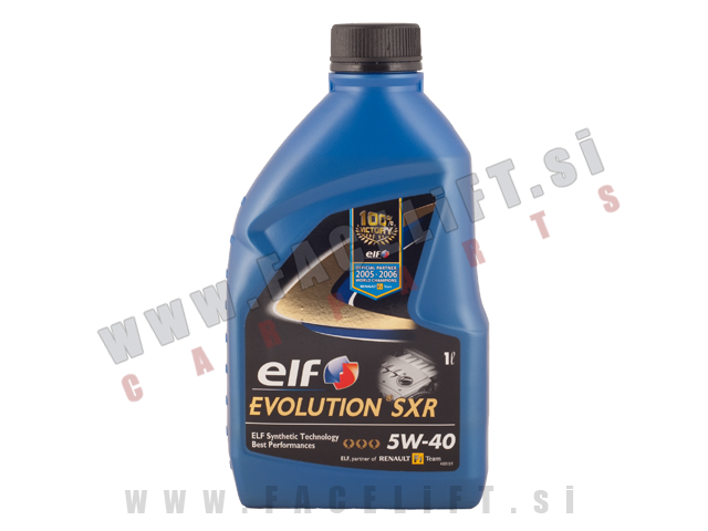 Motorno olje ELF Evolution SXR 5W40 1L