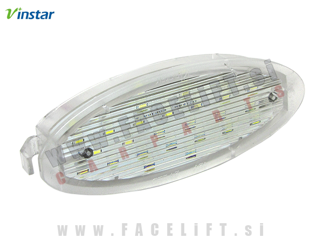 Opel Astra F / (91-00) / LED osvetlitev registrske tablice z ohišjem Opel Astra F / (91-00) / LED osvetlitev registrske tablice z ohišjem