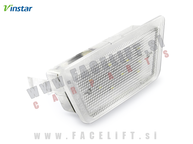 Opel Astra G Limuzina Hatchback 98-04 LED osvetlitev registrske tablice z ohišjem Opel Astra G Limuzina Hatchback 98-04 LED osvetlitev registrske tablice z ohišjem