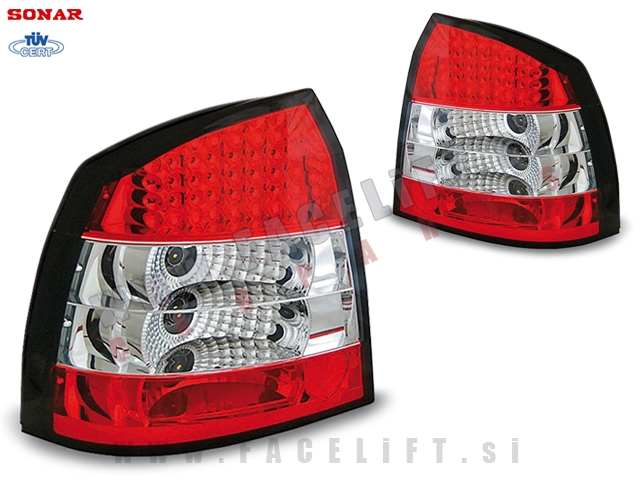 Opel Astra G / T98 Limuzina (98-04) / zadnje LED luči Opel Astra G / T98 Limuzina (98-04) / zadnje LED luči