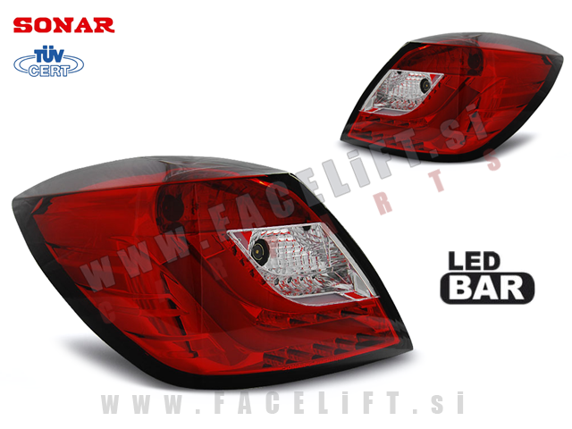 Opel Astra H / GTC (04-09) / zadnje LED luči