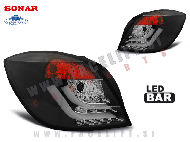 Opel Astra H GTC 04-09 zadnje LED luči Opel Astra H GTC 04-09 zadnje LED luči