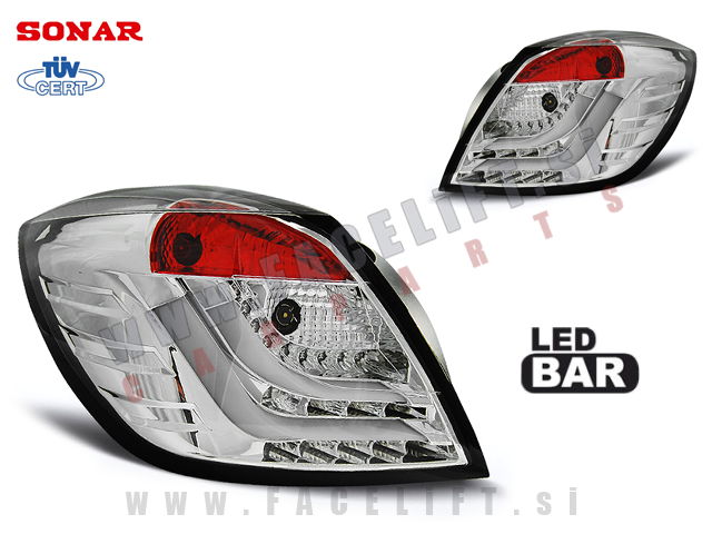 Opel Astra H / GTC (04-09) / zadnje LED luči
