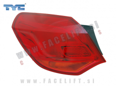 Opel Astra J / (09- ) / zadnja zunanja luč / leva