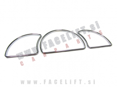 Opel Astra / F (91-98) / kromirani obročki števcev Opel Astra / F (91-98) / kromirani obročki števcev
