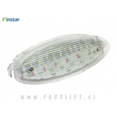 Opel Corsa B 93-00 LED osvetlitev registrske tablice z ohišjem