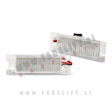 Opel Corsa C / (00-06) / LED osvetlitev registrske tablice z ohišjem Opel Corsa C / (00-06) / LED osvetlitev registrske tablice z ohišjem