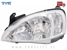 Opel Corsa C / (00-03) / žaromet / levi Opel Corsa C / (00-03) / žaromet / levi