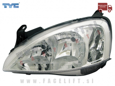 Opel Corsa C / (03-05) / žaromet / levi Opel Corsa C / (03-05) / žaromet / levi