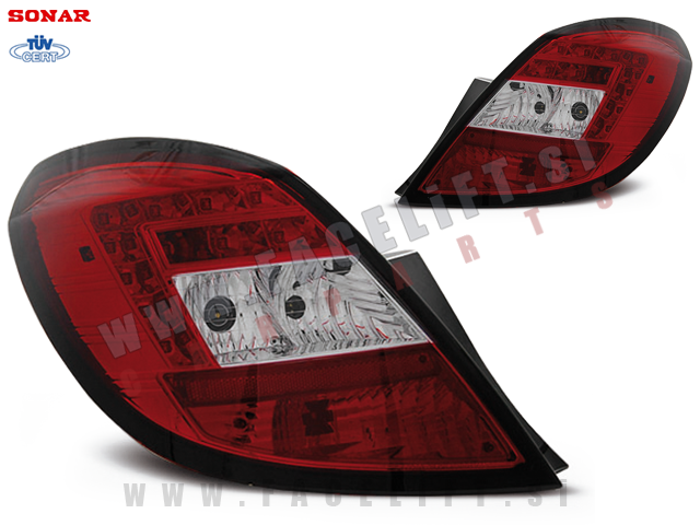 Opel Corsa D / S07 (06-14) / zadnje LED luči Opel Corsa D / S07 (06-14) / zadnje LED luči