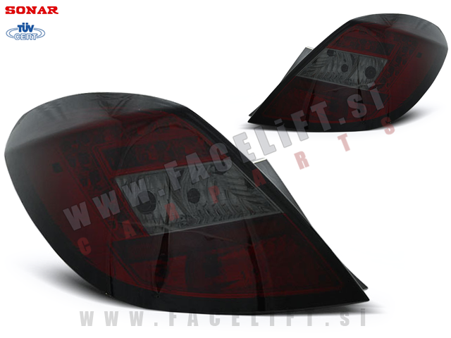 Opel Corsa D / S07 (06-14) / zadnje LED luči Opel Corsa D / S07 (06-14) / zadnje LED luči