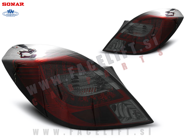 Opel Corsa D / S07 (06-14) / zadnje LED luči Opel Corsa D / S07 (06-14) / zadnje LED luči