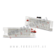 Opel Corsa D / (06-14) / LED osvetlitev registrske tablice z ohišjem Opel Corsa D / (06-14) / LED osvetlitev registrske tablice z ohišjem