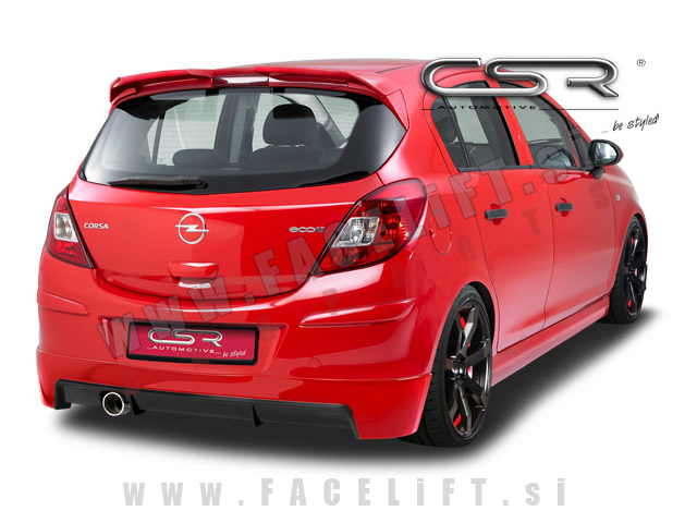 Opel Corsa D / (06-10) / difuzor zadnjega odbijača