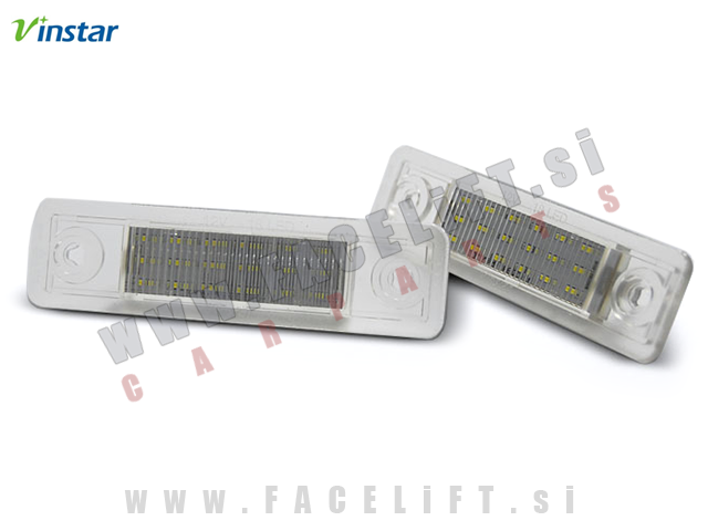 Opel Tigra A / S93 (94-01) / LED osvetlitev registrske tablice z ohišjem Opel Tigra A / S93 (94-01) / LED osvetlitev registrske tablice z ohišjem