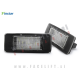 Opel Zafira Tourer 11-19 LED osvetlitev registrske tablice z ohišjem Opel Zafira Tourer 11-19 LED osvetlitev registrske tablice z ohišjem
