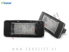 Opel LED osvetlitev registrske tablice z ohišjem Opel LED osvetlitev registrske tablice z ohišjem