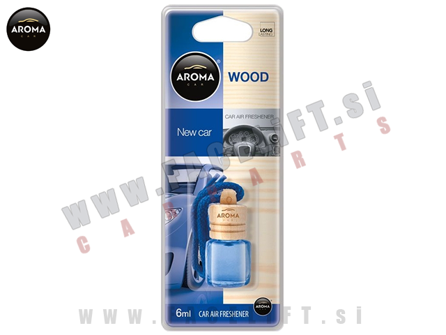 Osvežilec zraka / Wood / New Car / 6ml