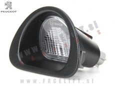 Peugeot 107 / P (05-14) / osvetlitev registrske tablice