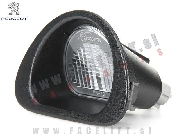 Peugeot 107 / P (05-14) / osvetlitev registrske tablice Peugeot 107 / P (05-14) / osvetlitev registrske tablice