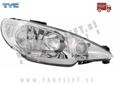 Peugeot 206 CC / 2D (00-05) / žaromet / desni Peugeot 206 CC / 2D (00-05) / žaromet / desni