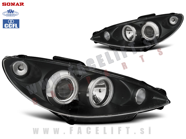 Peugeot 206 / (02-09) / žarometi Peugeot 206 / (02-09) / žarometi