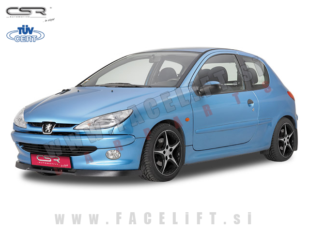 Peugeot 206 / (98-07) / podaljšek sprednjega odbijača Peugeot 206 / (98-07) / podaljšek sprednjega odbijača