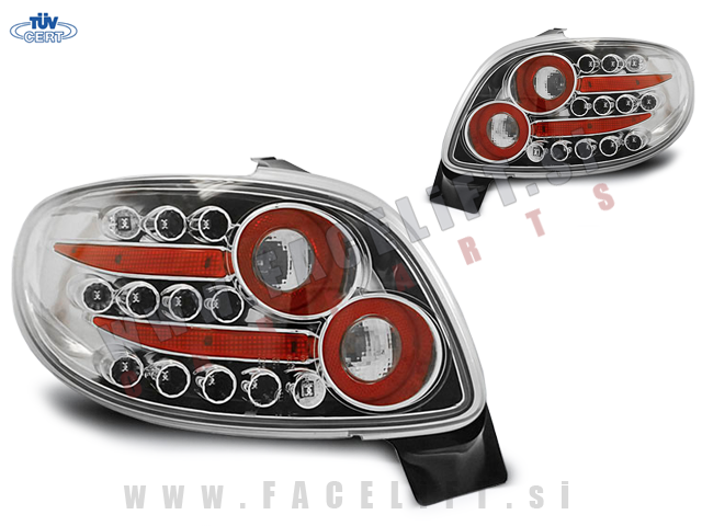 Peugeot 206 / (98-09) / zadnje LED luči Peugeot 206 / (98-09) / zadnje LED luči