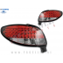 Peugeot 206 / (98-09) / zadnje LED luči