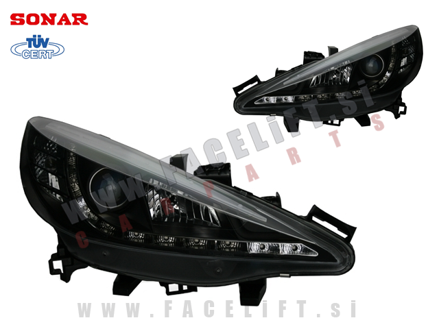 Peugeot 207 / (06-12) / žarometi Peugeot 207 / (06-12) / žarometi