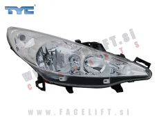 Peugeot 207 06-12 žaromet desni Peugeot 207 06-12 žaromet desni