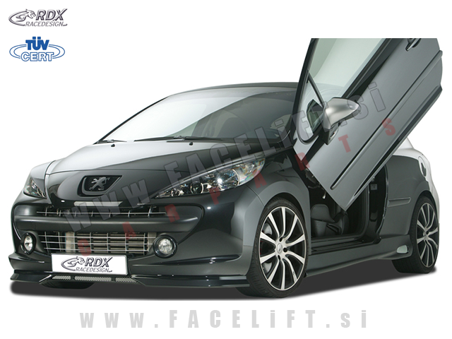 Peugeot 207 / (06-09) / podaljšek sprednjega odbijača Peugeot 207 / (06-09) / podaljšek sprednjega odbijača