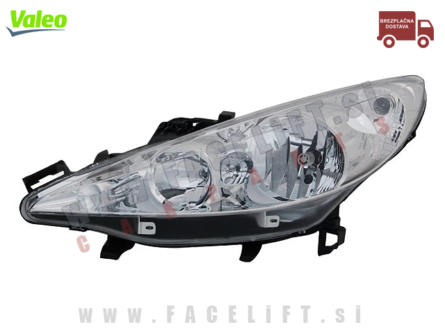 Peugeot 207 / (06-12) / žaromet / levi Peugeot 207 / (06-12) / žaromet / levi