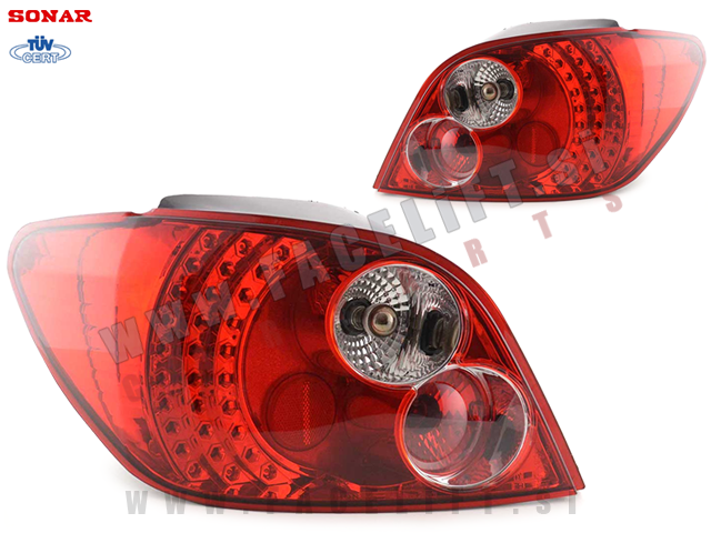 Peugeot 307 / (01-07) / zadnje LED luči Peugeot 307 / (01-07) / zadnje LED luči