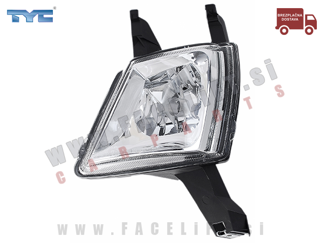 Peugeot 407 / 6D 6E (04-11) / meglenka / leva Peugeot 407 / 6D 6E (04-11) / meglenka / leva